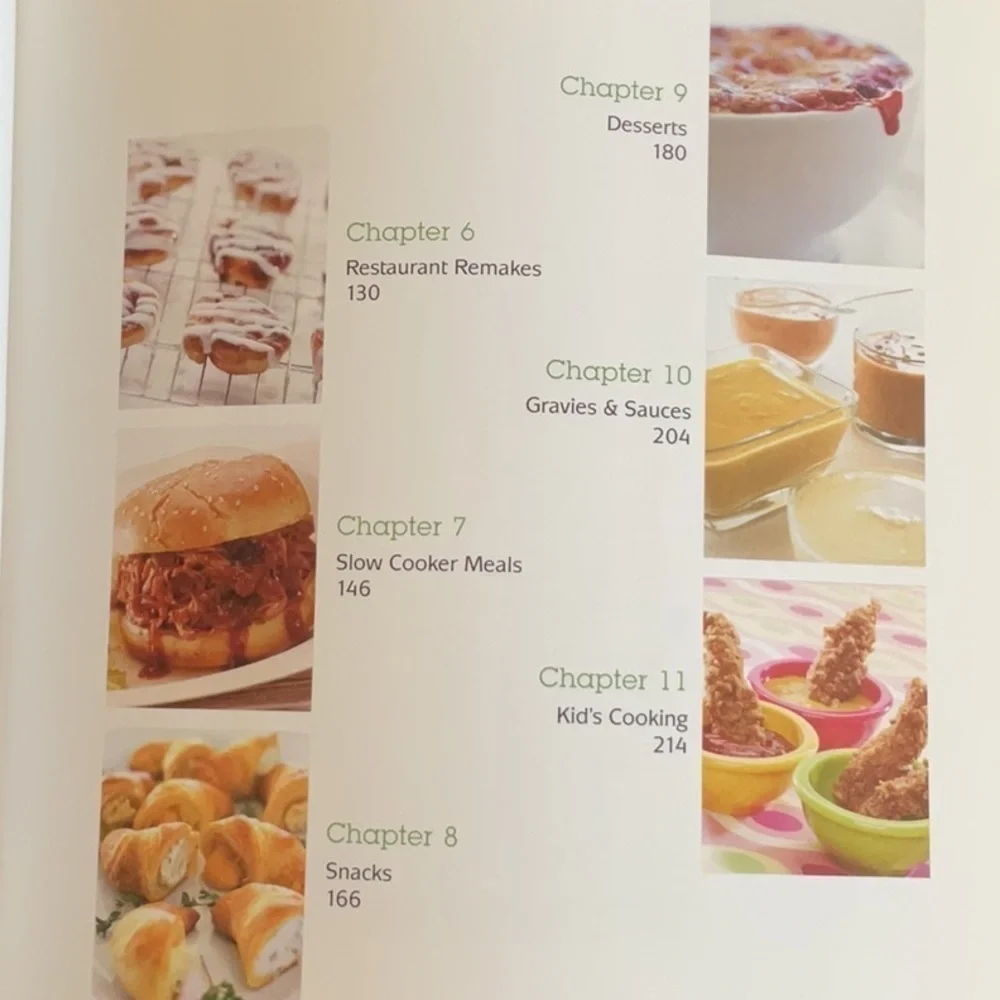 SANDRA Lee Semi-Homemade Cooking Cookbook